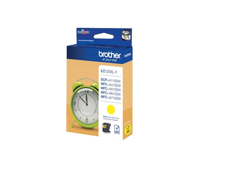 Brother Brother Tintenpatrone LC125XLY gelb – Produktbild 2 von 3
