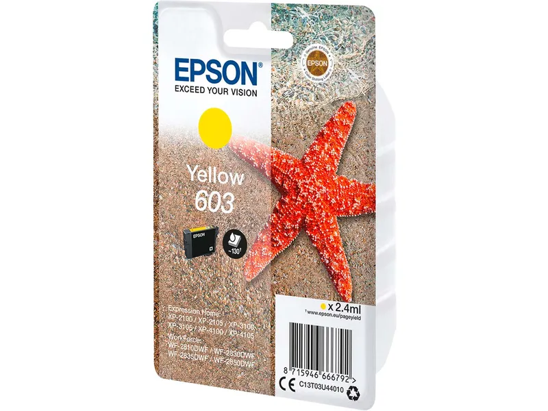 Epson Epson Tintenpatrone 603 gelb – Produktbild 1 von 3