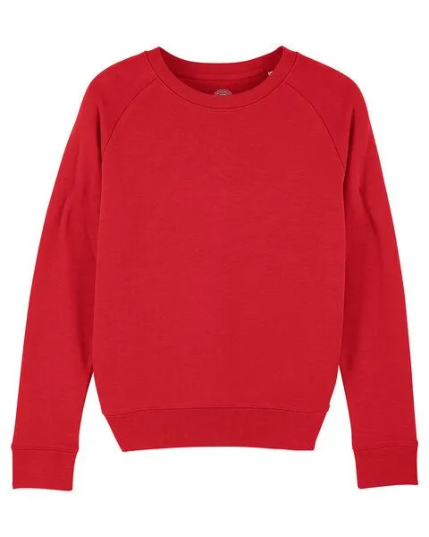 University of Soul University of Soul Damen Sweatshirt aus Bio-Baumwolle "Tracie", Rot, – Produktbild 1 von 2