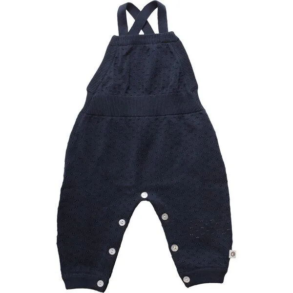 Müsli by Green Cotton Müsli by Green Cotton Baby Strick Romper Dot navy GOTS – Produktbild 1 von 1