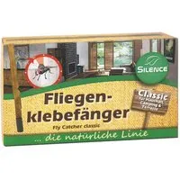 Silberkraft Silberkraft Silence Fliegenklebefänger: Klassischer Fliegenfänger mit einzigartiger Lockwirkung – Produktbild 1 von 1