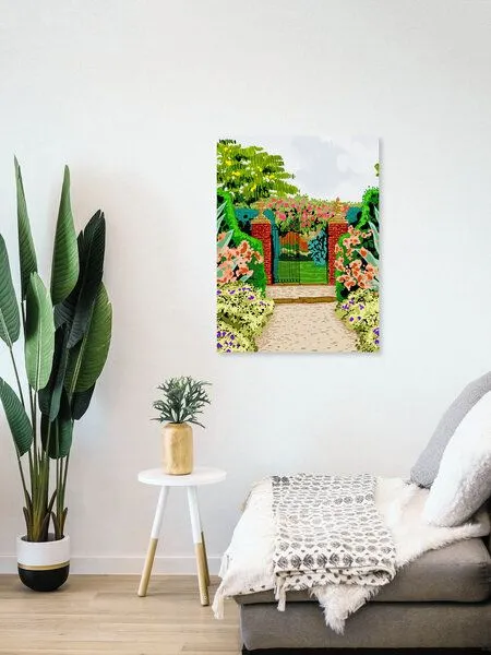Photocircle Photocircle Poster / Leinwandbild - Gated Garden – Produktbild 4 von 4