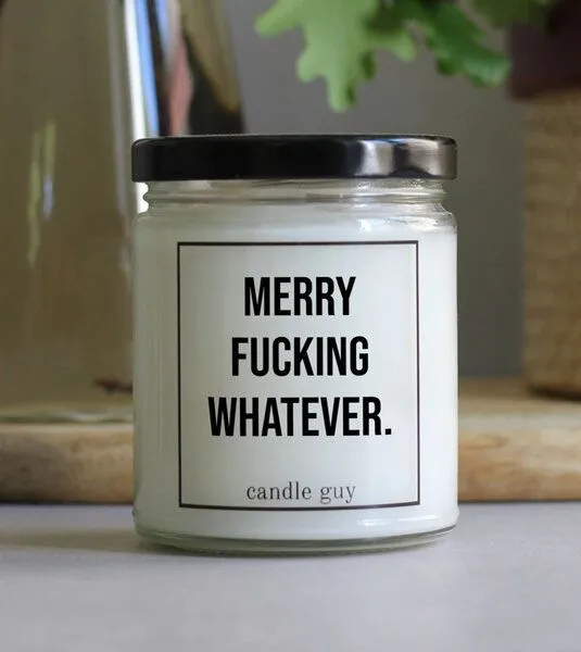 Candle Guy Candle Guy Duftkerze Merry Fucking Whatever aus Sojawachs – Produktbild 3 von 3