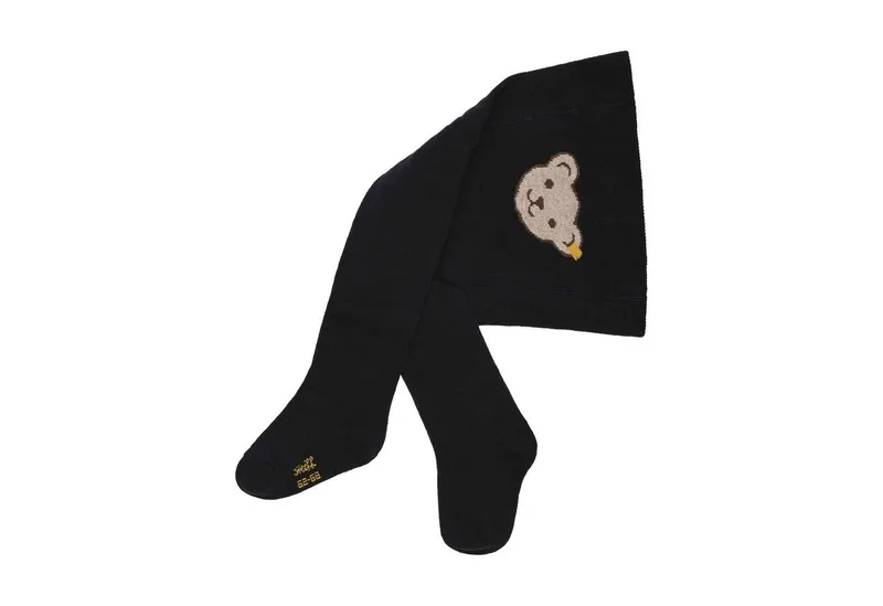 Steiff Steiff Strickstrumpfhose Strumpfhosen GOTS Socken + Strumphosen, Blau, – Produktbild 4 von 5