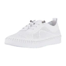Cosmos Comfort Cosmos Comfort Bequeme Schnürschuhe für Damen, weiß, Größe 42 EU – Produktbild 1 von 1