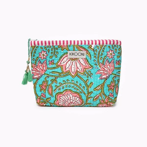 KIKOONI KIKOONI Geldbörsen | kleine Taschen | Passtasche "Mini Traveler", Pink lotus, – Produktbild 1 von 4