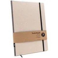 tyyp Skizzenbuch DIN A4 – 100% Recyclingpapier (Blauer Engel) – Klassik ÖKO by tyyp, Carbon-grau, – Produktbild 5 von 5