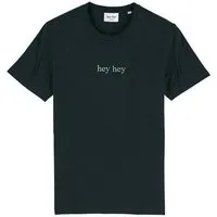 hey hey hey hey Rainbow T-Shirt – schwarz – Produktbild 1 von 1