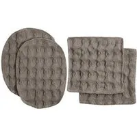 The Organic Company The Organic Company 4er Set Make-up Pads aus Bio-Baumwolle, GOTs zert. – Produktbild 1 von 1