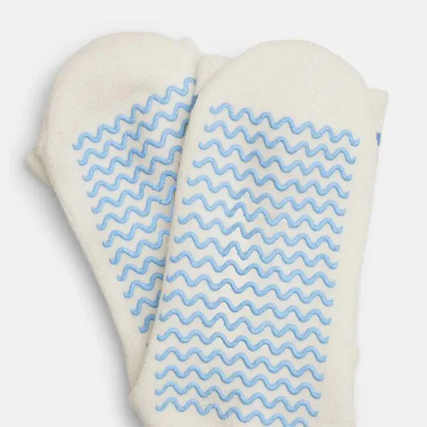 Natural Vibes Natural Vibes Trust the Process Gripsocken | Bio GOTS | Pilates Socken mit Gripsohle | Herren Damen Socken | Unisex – Produktbild 2 von 4