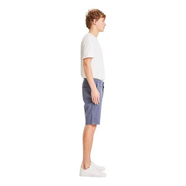 KnowledgeCotton Apparel KnowledgeCotton Apparel Shorts - CHUCK Stretch, Blau (vintage indigo), – Produktbild 3 von 3