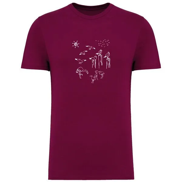 Greenspired Greenspired Basic Bio T-Shirt Nr.4 Coastal Life 155g/m² XXS - 4 XL, Lila, – Produktbild 1 von 1