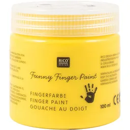 Rico Design Rico Design Fingerfarbe 100ml Gelb – Produktbild 1 von 1