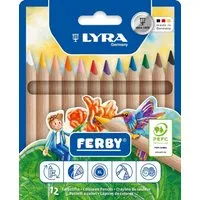 Lyra Lyra Buntstifte Ferby natur basic,12er Set Maße Stift 12 cm x 1 cm – Produktbild 1 von 1