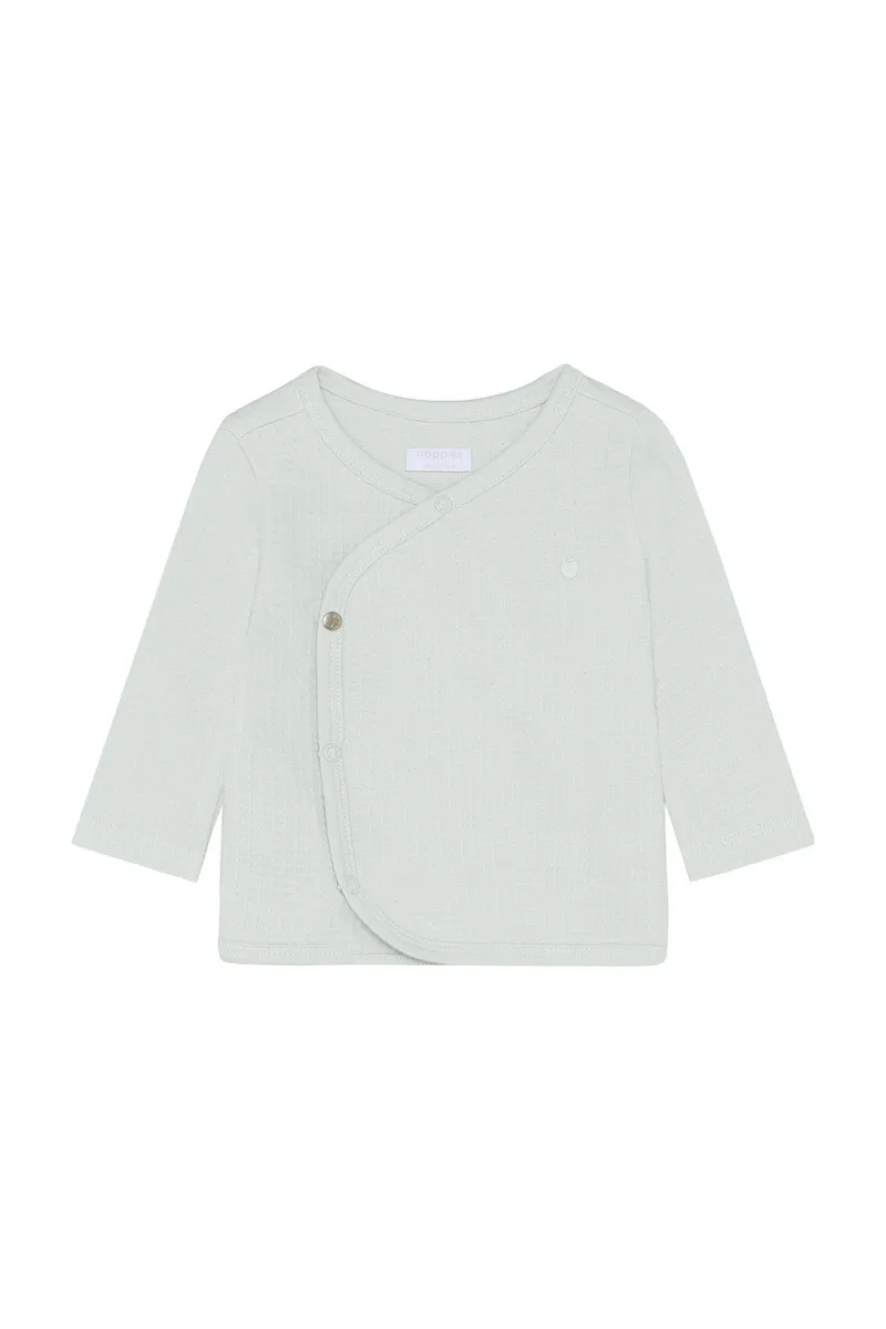 Noppies Newborn Langarmshirt, Gruen, – Produktbild 4 von 6