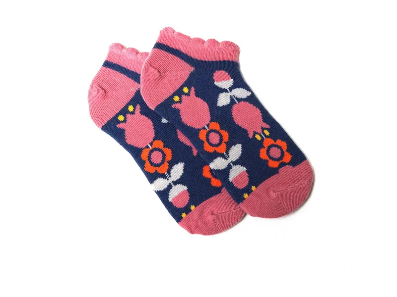 Fräulein Prusselise Fräulein Prusselise Kinder Sneaker Socken Tulpe, Mehrfarbig, – Produktbild 2 von 2