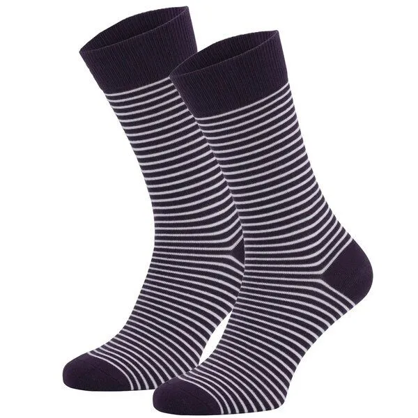 Opi and Max Opi and Max Ringelsocken für Damen (3er-Pack), Violett, – Produktbild 1 von 1