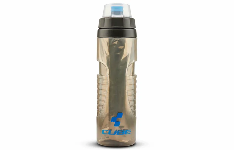 Cube Cube Trinkflasche Thermo 600 ml - black´n´grey´n´blue, Schwarz, – Produktbild 1 von 1