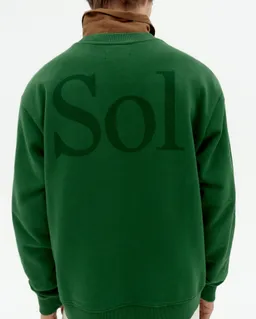 thinking mu Thinking MU Herren vegan Sweatshirt Sonne Typ Leon Grün – Produktbild 1 von 1