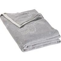 HANS NATUR Babydecke Bio-Baumwolle Giraffe grey Maße 80 x 100 cm – Produktbild 1 von 2