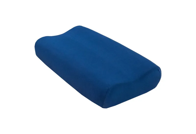 Traumschloss Kissenbezug Flex, (1 Stück), Edel-Jersey, mit Reißverschluss, Seitenschläferkissen, Blau, – Produktbild 4 von 5