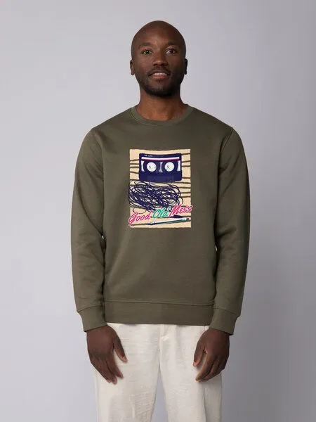 watapparel watapparel Sweatshirt Unisex Good Old Mess, Khaki, – Produktbild 2 von 3