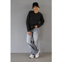 Kultgut Kultgut Langarmshirt / 100% Biobaumwolle / Besonders weich & Fair hergestellt, Schwarz, – Produktbild 1 von 1