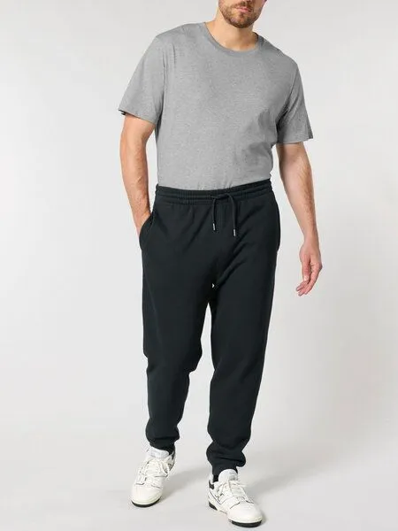 Human Family Human Family Bio Unisex Jogginghose - "Chiller", Schwarz, – Produktbild 2 von 4