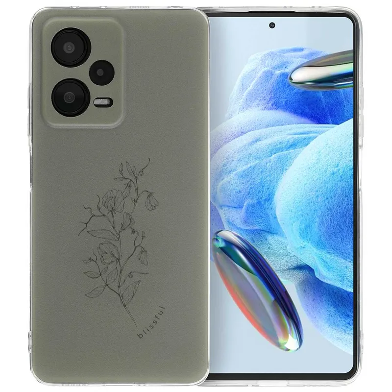 imoshion imoshion Design Hülle für das Xiaomi Redmi Note 12 Pro (5G) - Floral Green, Bunt, – Produktbild 1 von 1