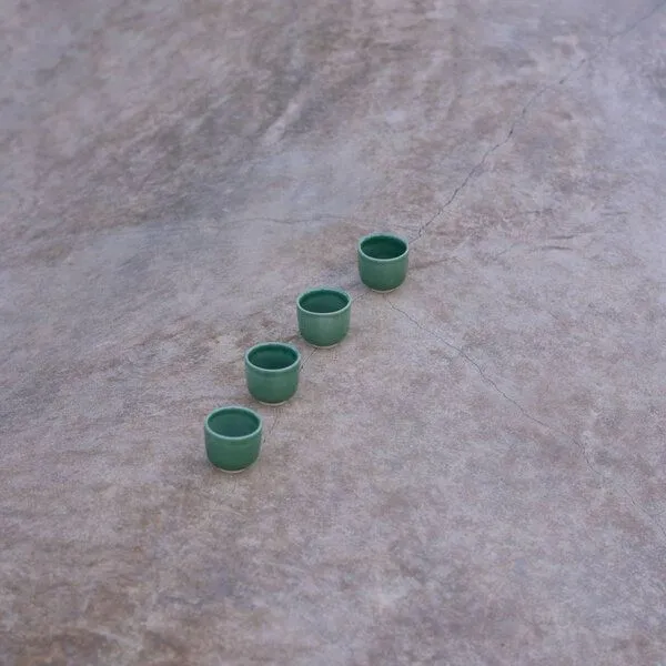 onomao onomao Kleiner Becher - Klassik, Smaragdgrün, – Produktbild 3 von 4