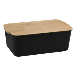 Kesper Kesper Brotbox, Kunststoff (PP), schwarz – Produktbild 1 von 1