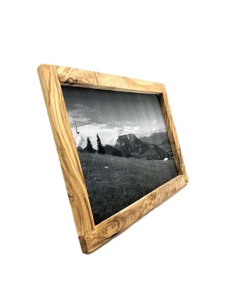 Olivenholz erleben Olivenholz erleben Bilderrahmen 30cm x 20 cm aus Olivenholz – Produktbild 5 von 6