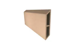 woodstore24 Resysta Fassade Rhombusleiste, 105 x 20 mm, Länge: 3,00 m – Produktbild 1 von 1