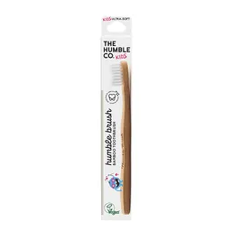 The Humble The Humble Co. Bambus-Zahnbürste für Kinder Ultra Soft - Weiß – Produktbild 1 von 1