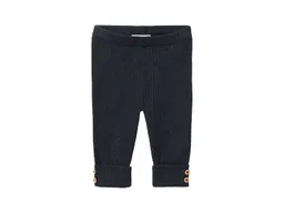 People Wear Organic People Wear Organic Strick-Hose dunkelblau mélange 104 – Produktbild 1 von 1