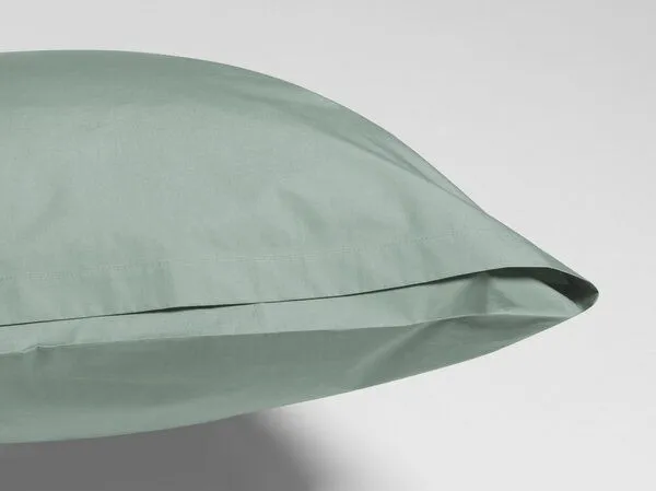 Yumeko Yumeko Kissenbezug aus Perkal 300TC, Jade green, – Produktbild 3 von 4