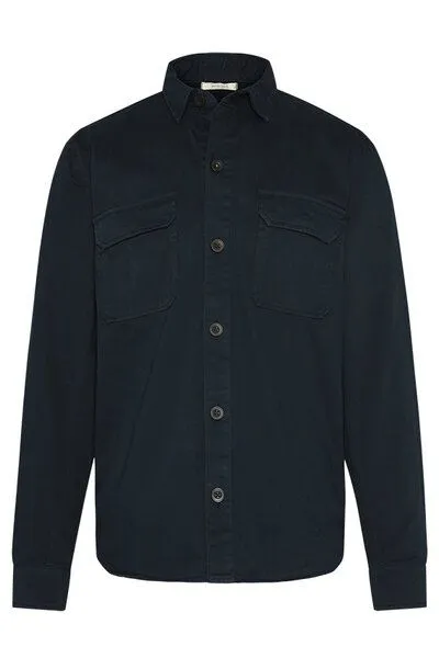 Wunderwerk Wunderwerk Herren Shirt Jacke aus Bio-Baumwolle "Utility shirt jacket male", Dunkelblau (old navy 695), – Produktbild 2 von 4