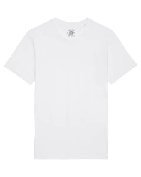 University of Soul University of Soul Unisex T-Shirt aus Bio-Baumwolle "Randy", Weiss, – Produktbild 1 von 2