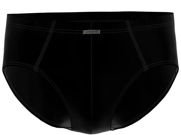 Ammann Ammann Herren Sport Slip Bio-Baumwolle "Close to you", Schwarz, – Produktbild 1 von 1