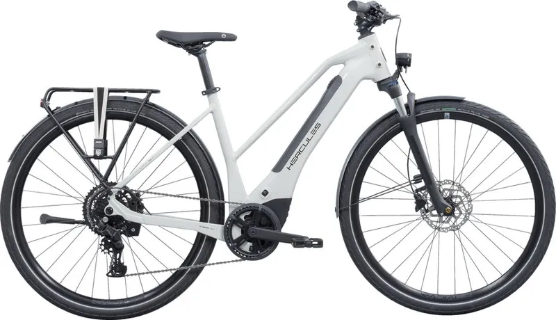 Hercules Hercules Futura SL I-9 - 28 Zoll 400Wh 9K Diamant - urban grey-glossy, Rot,grau, – Produktbild 3 von 3