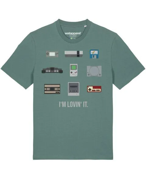 watapparel watapparel T-Shirt Unisex Videogames, Green bay, – Produktbild 1 von 3