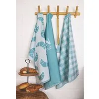 jilda-tex jilda-tex Jacquard Küchentuch 6er Set, Blau, – Produktbild 1 von 1