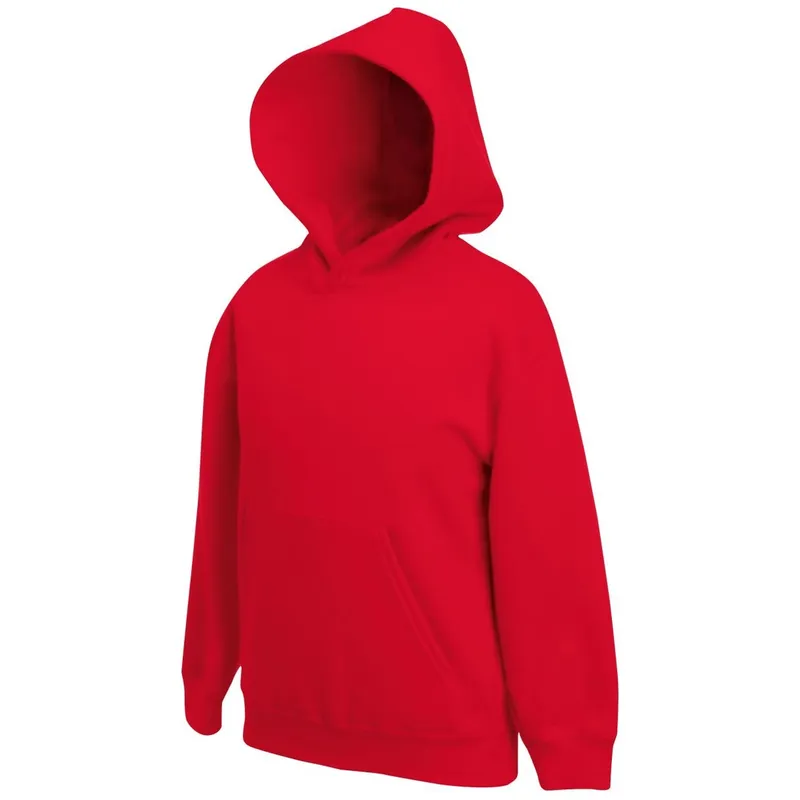 Fruit Of The Loom Fruit of the Loom Cotton Classics-16.2043 Kinder Kapuzen Sweater Gr. 116 red – Produktbild 1 von 1
