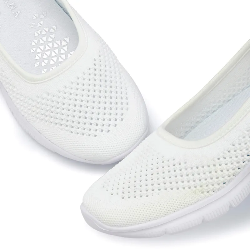 Lascana Sneaker Ballerinas, Offwhite, – Produktbild 1 von 3