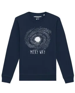watapparel watapparel Sweatshirt Unisex Milky way – Produktbild 1 von 1