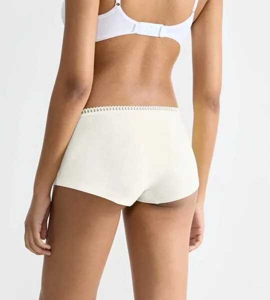 Sloggi Sloggi 3er Pack Shorts GO Crush Bio-Baumwolle, Weiss, – Produktbild 3 von 3