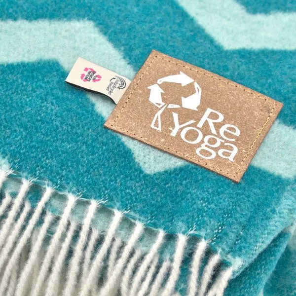 ReYoga ReYoga Ecoperta recycelte Yogadecke, Pavone (pfauengrün), – Produktbild 4 von 4