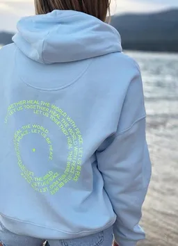 SPARKLES OF LIGHT SPARKLES OF LIGHT Sweatshirtjacke | LET US BE PEACE – Produktbild 1 von 1