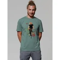 watapparel watapparel T-Shirt Unisex Fancy Tiger, Green bay, – Produktbild 1 von 1
