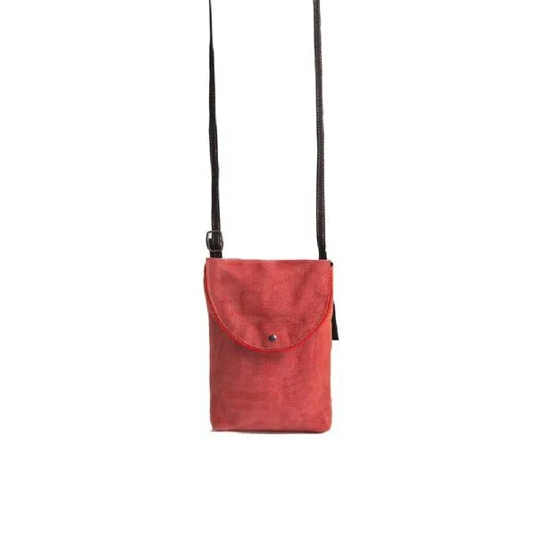 Smateria Smateria Crossbody Tasche Kim, Lachsrot (rot), – Produktbild 1 von 2
